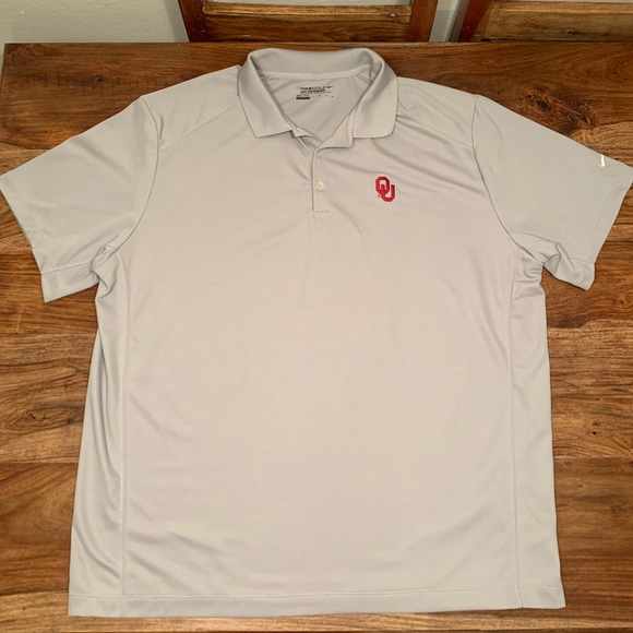 Nike Other - Nike Golf Tour Performance • Gray Dri-Fit OU Polo